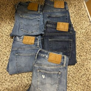 Set of Men’s American Eagle Jeans 28x32